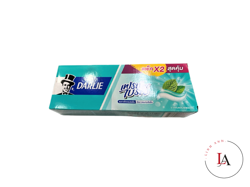 Kem Đánh Răng Tây Đen 140gx2 bạc hà , muối